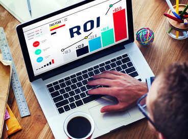 Roi Return On Investment Analysis Finance Concept